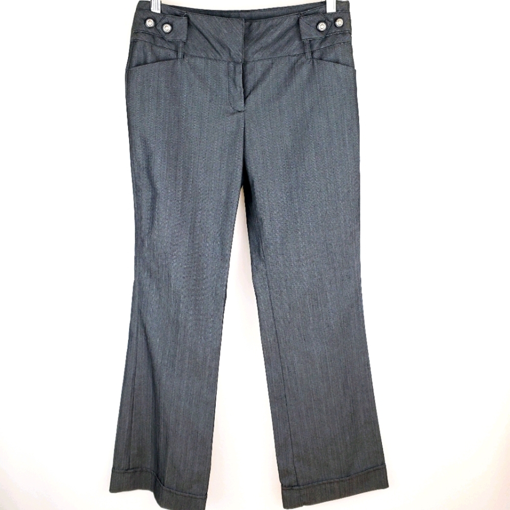 Studio 253 size 6 gray dress pants